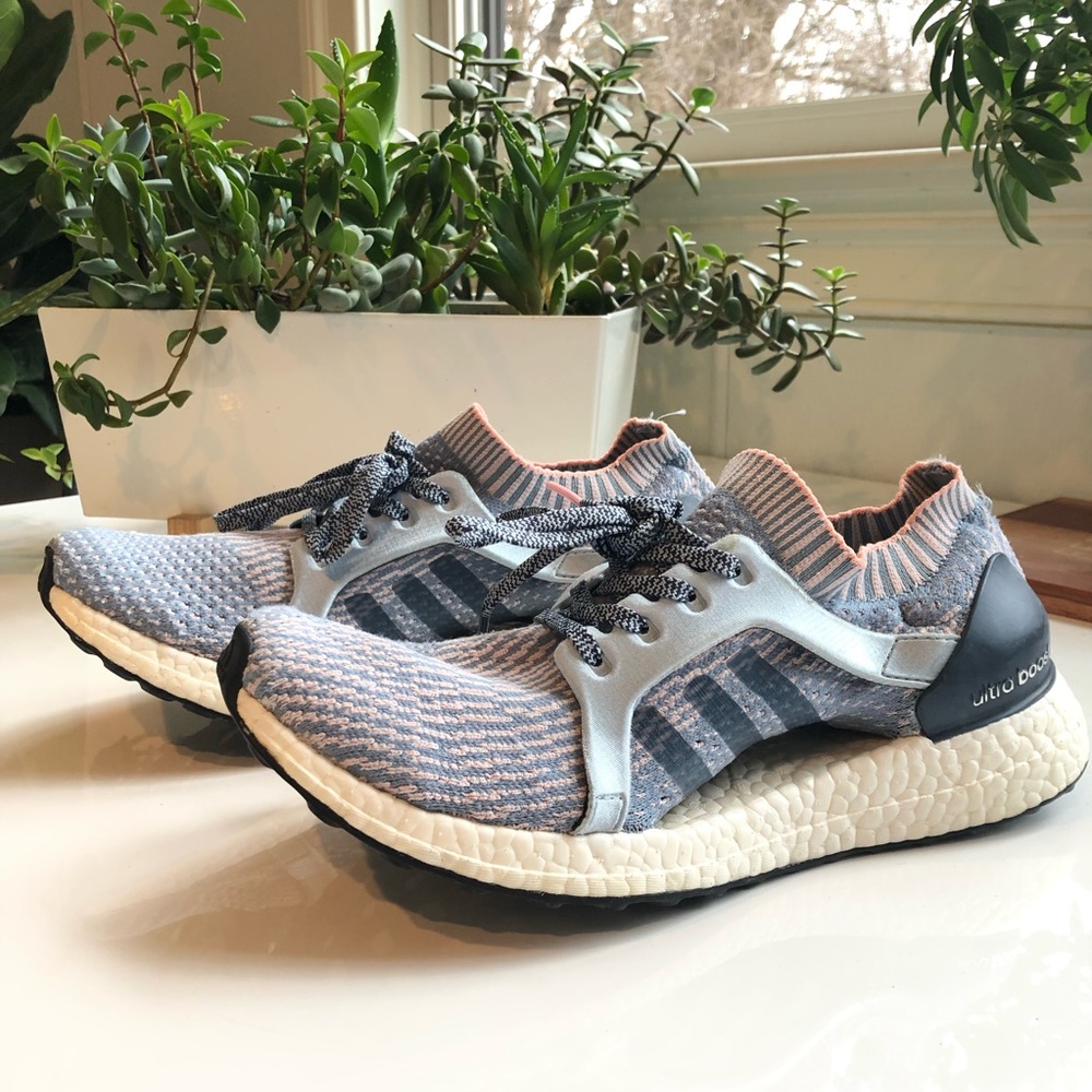Adidas Ultraboost X - Blue & Pink (women’s sz 9.5)